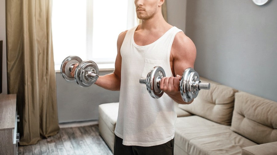 How to do dumbbell curls?