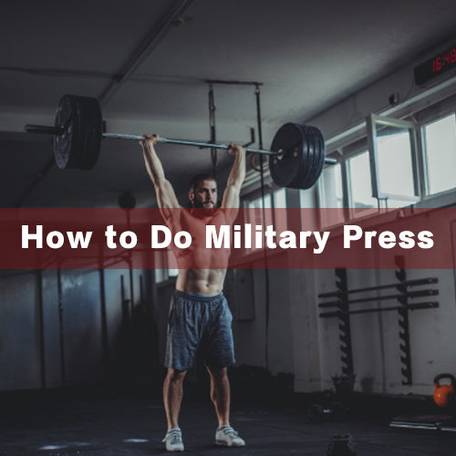 how to do military press