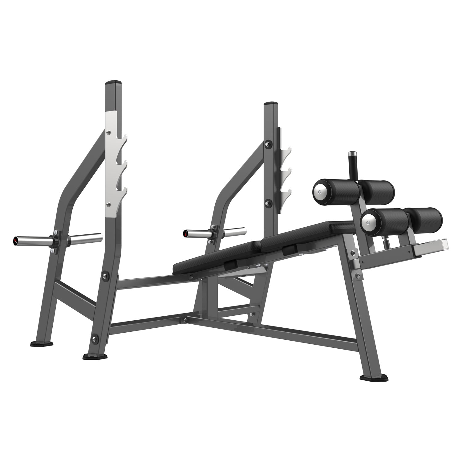 REALLEADER Olympic Decline Bench Black