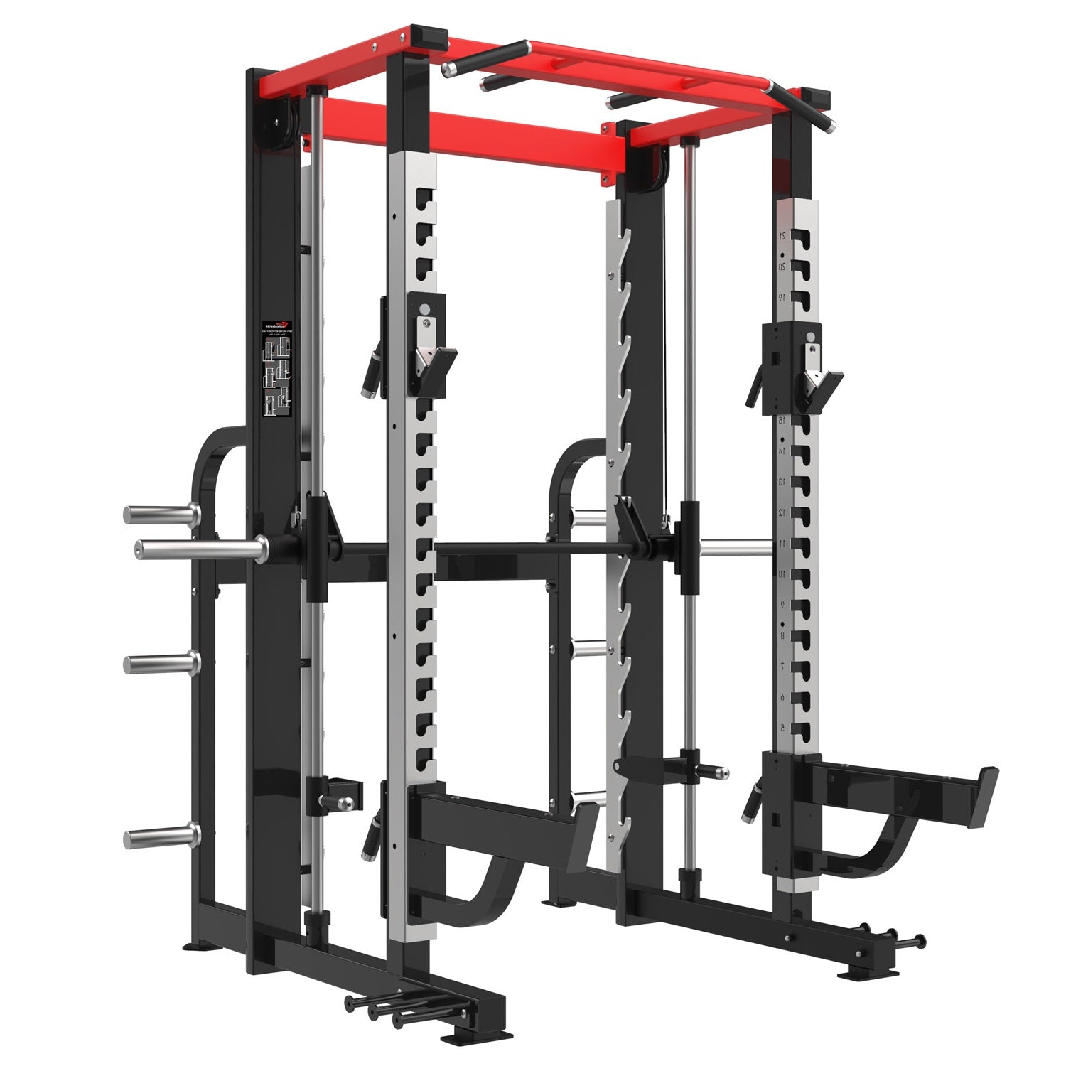 REALLEADER Smith Machine with Power Rack(COUNTER BALANCE)