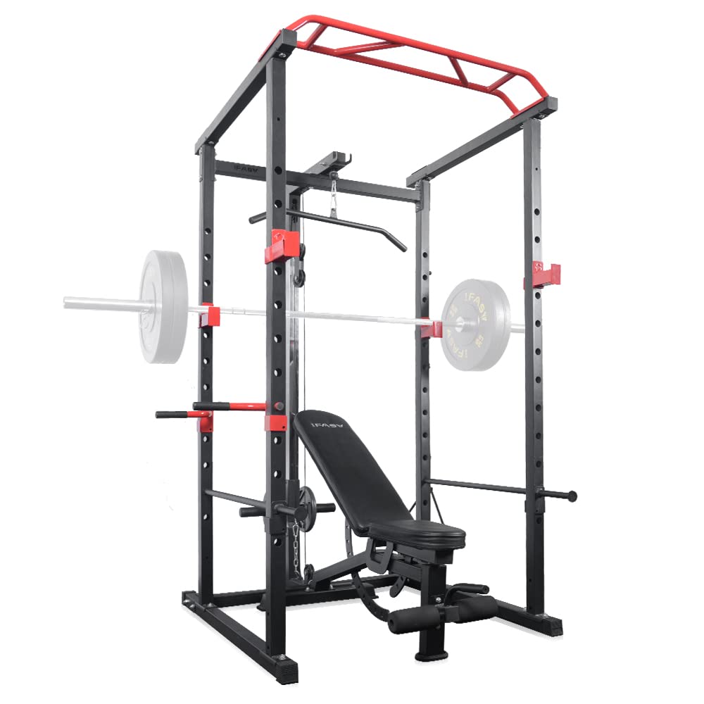 power rack with bench